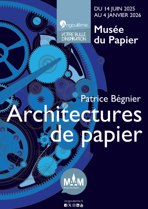 Affiche de l'exposition de Patrice Bégnier