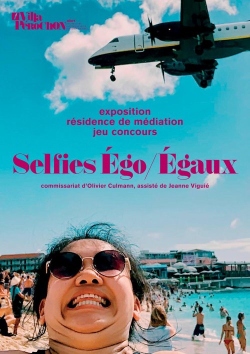 Affiche pour l'exposition Selfies Égo/Égaux à la Villa Pérochon à Niort, du 24 septembre au 27 décembre 2020