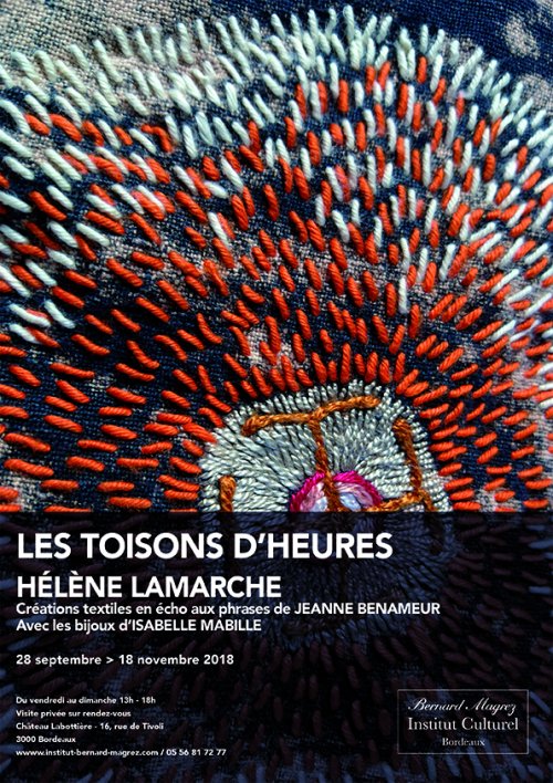 Affiche exposition Hélène Lamarche