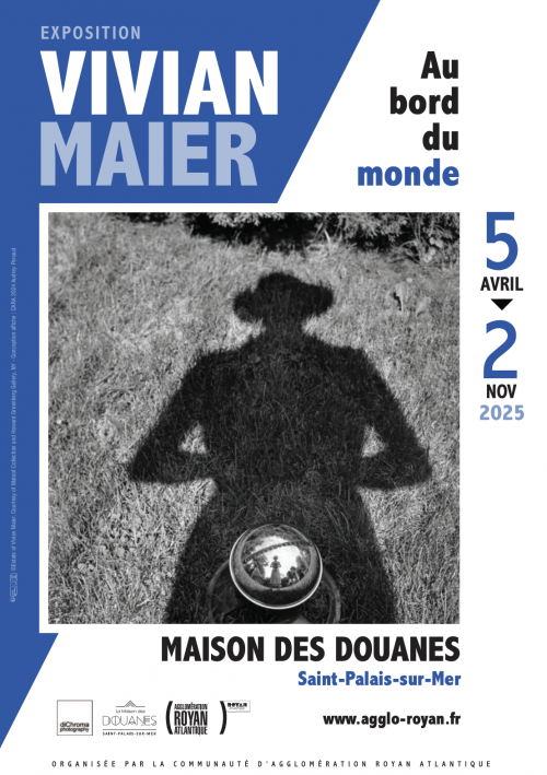 Visuel exposition Vivaian Maier, Maison des Douanes, saint palais Visuel exposition Vivaian Maier, Maison des Douanes, saint palais