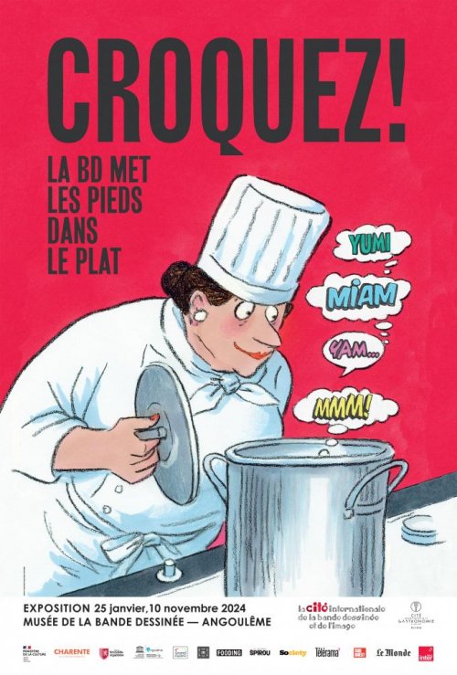 Visuel exposition Croquez !