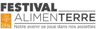 Logo du festival ALIMENTERRE (cliquer dessus pour vous rendre sur leur site)