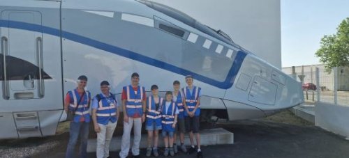 Visite de l'entreprise Alstom à Aytré