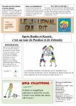 Le Journal qui rit, Collège Antoine Delafont de Montmoreau-St-Cybard