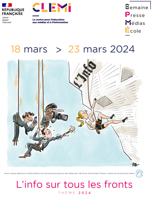 Affiche cartooning for peace SPME