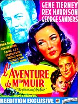 Affiche du film "L'Aventure de Mme Muir"