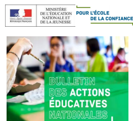 Image accueil bulletin actions éducatives nationales
