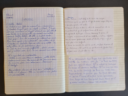 Carnet d'écriture 2