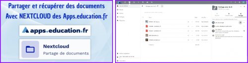 Par Nextcloud des Apps.education.fr