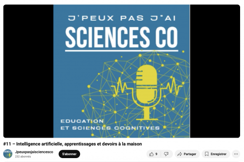 "Je peux pas, j'ai Sciences Co." Adeline Simonet.