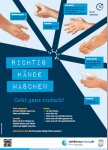Poster lavage des mains - Allemagne