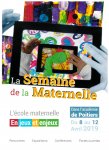 Affiche semaine maternelle 2019