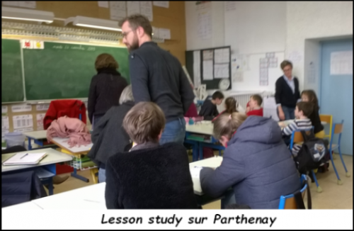 Lesson study - Parthenay