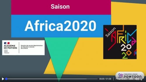 Présentation vidéo Saison Africa2020, DSDEN86