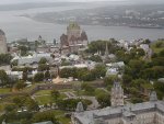 Vue sur le vieux Québec