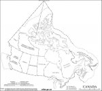 Côtes et frontières du canada