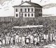 Execution de Lount et Matthews à la prison de Toronto, en 1838 (ANC