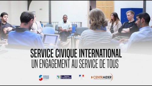 Affiche Service Civique International 