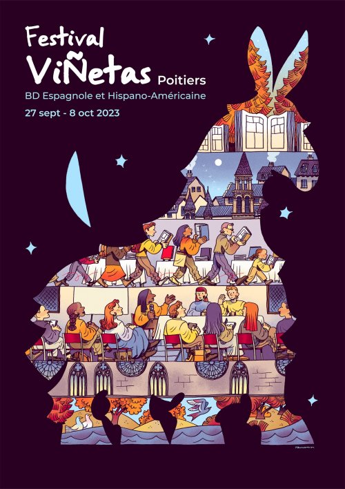 Affiche festival ViÑetas 2023