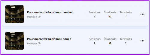 Chatbots MIZOU - "Pour" ou "Contre" la prison