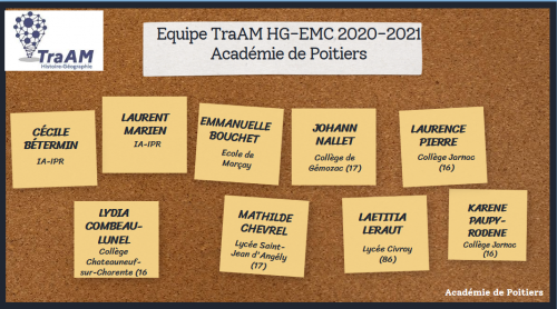 Equipe TraAM HG-EMC 2020-2021