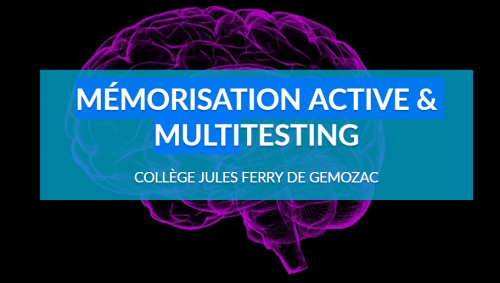 Mémorisation active et multitesting-Johann Nallet-Exemples d'exercices