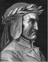 Portrait de Dante. 