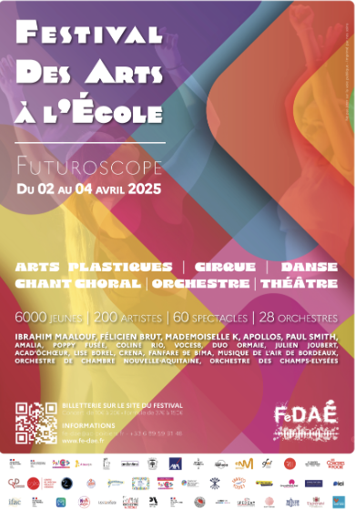 Le Festival des Arts à l'École, 2025. Le Festival des Arts à l'École, 2025.