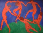 La Danse par Henri Matisse, huile sur toile, France, 1909-1910, Musée de l'Ermitage à Saint-Pétersbourg (photo Jean-Pierre Dalbéra)