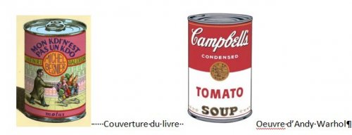 œuvre d'Andy Warhol Campbell Tomato soup can