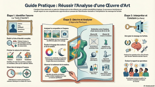Infographie: analyser une oeuvre d'art