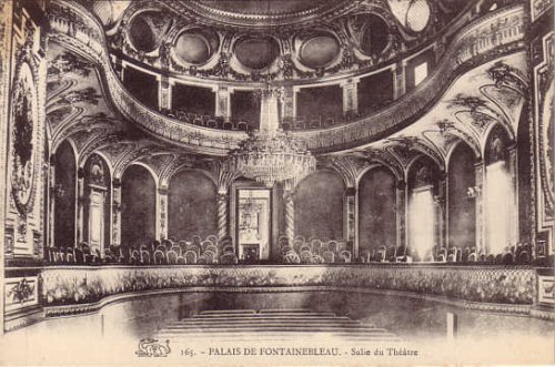 Théâtre Napoléon III de Fontainebleau.
