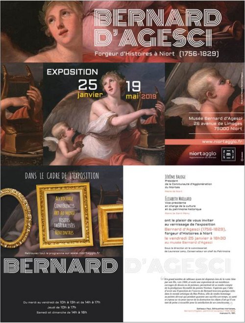 Exposition Bernard d'Agesci, Forgeur d'Histoires à Niort.