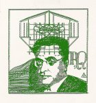 Portrait de Raymond Queneau By Jean-Max Albert 