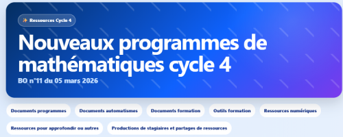 Aperçu de l'application qui regroupe toutes les ressources de la formation