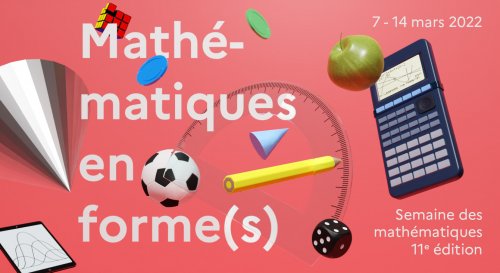 Affiche de la semaine des mathématiques 2022