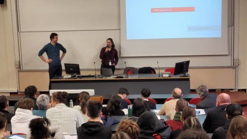 Présentation de Nina Pétard et Guillaume Bernard, de la MAIF Présentation de Nina Pétard et Guillaume Bernard, de la MAIF