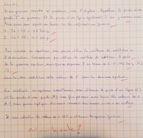 Autre DM élève Autre DM élève