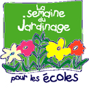 logo "La semaine du jardinage pour les écoles"