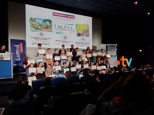 Cérémonie de remise du prix JRE