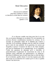 Descartes Discours de la méthode 1 4 32 pages pdf