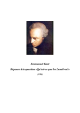 Kant Qu est ce que les Lumières 1784 pdf