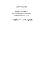 Montesquieu 04 L esprit des lois pdf