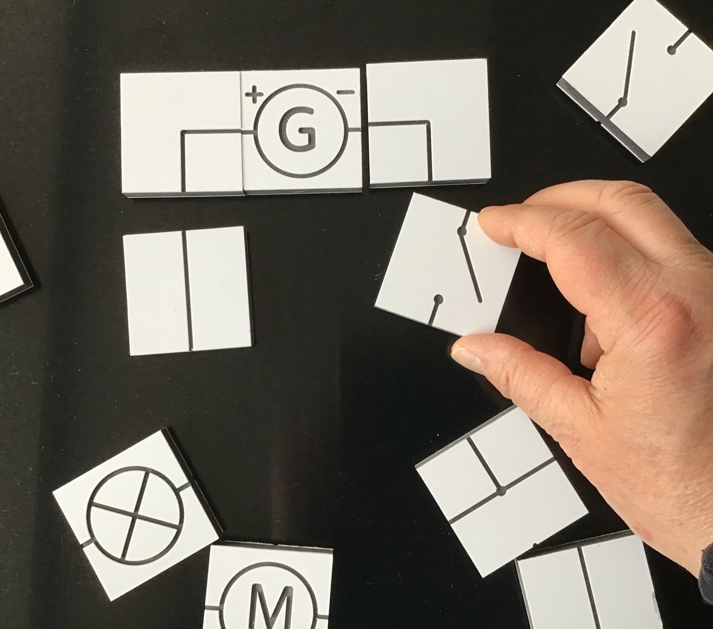 Dominos-puzzle Schéma électrique normalisé - Physique - Chimie -  Pédagogie - Académie de Poitiers