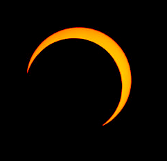 eclipse solaire partielle