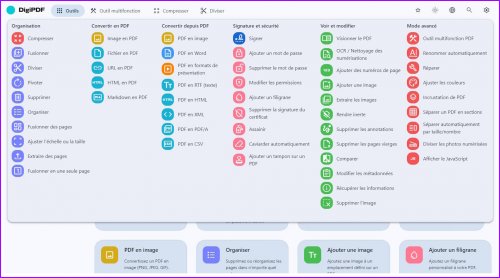DIGIPDF - Les outils