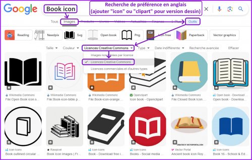 Images libres de droit - Creative commons dans Google Images Images libres de droit - Creative commons dans Google Images