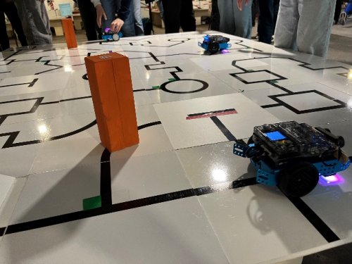 Un parcours pour robot Un parcours pour robot