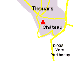 Carte Thouars