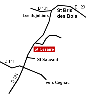 Plan Saint Césaire